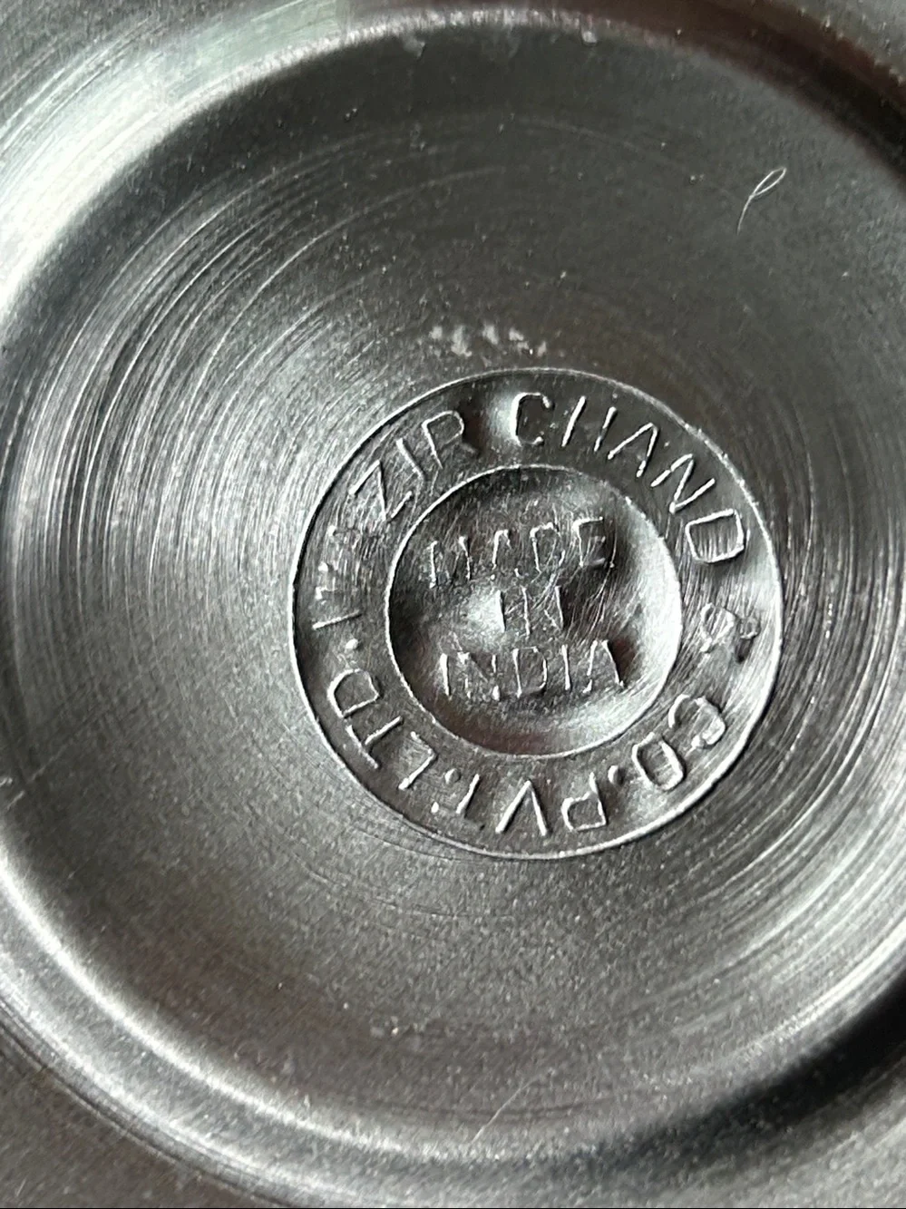 Stainless Steel Dog Treat Jar Paw Accent Silver